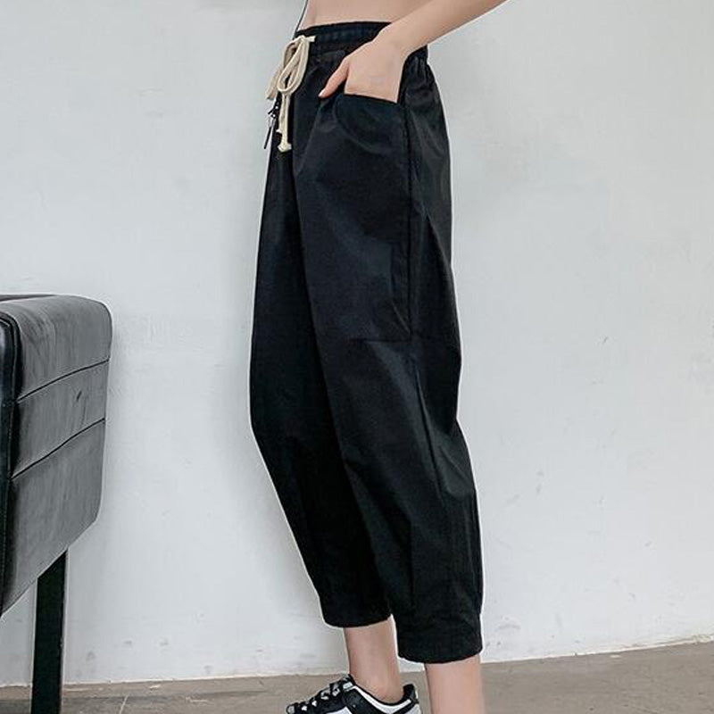YM0081 # NEW CROP JOGGER POCKET LEGGING #LEG