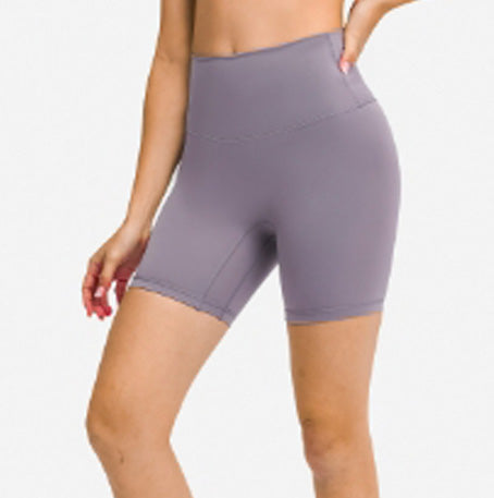067 # High Waist Shorts Women Stretch Breathable Fitness Sports Leggings
