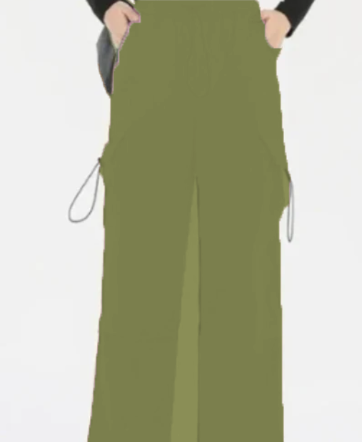 ZH-D25001 # Women Cargo Pants