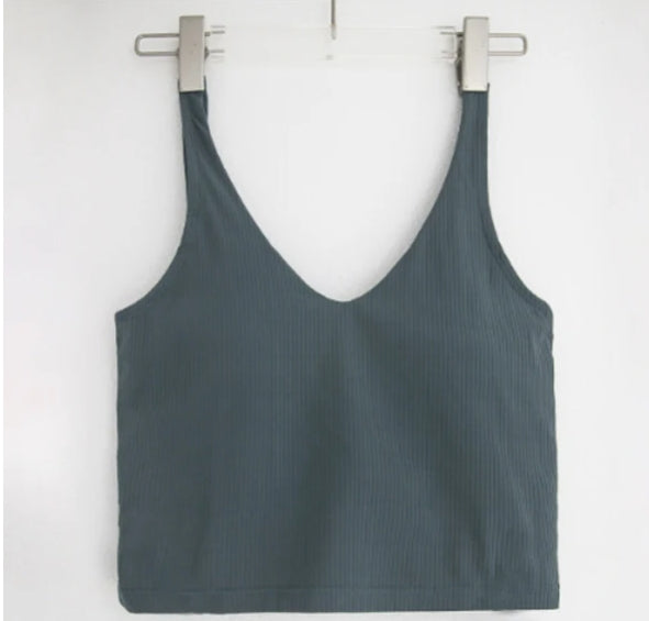 204 # RIBBED VEST