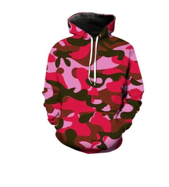 CAMO HOODIES YIwumicai