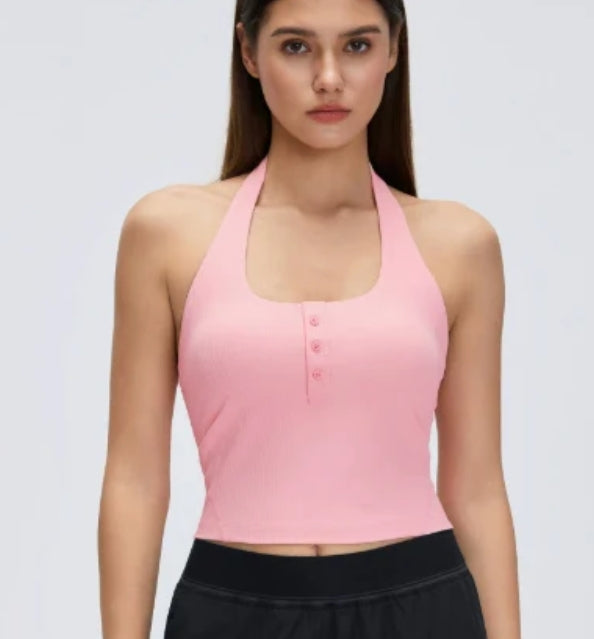 D26051 ribbed bra vest