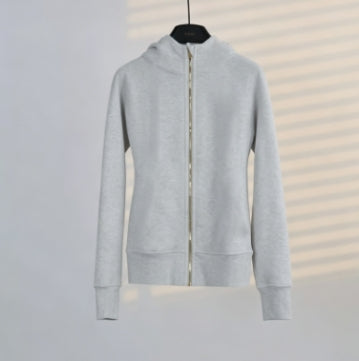 S-002 full zipper gold hoodies (US size）