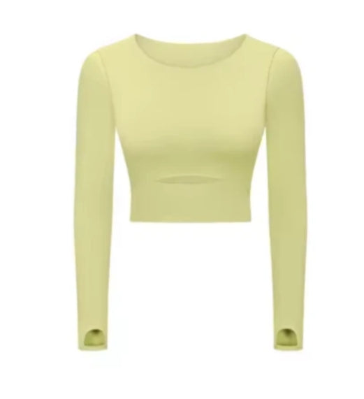ZH-S2032 # LONG SLEEVED TOP WITH CHEST