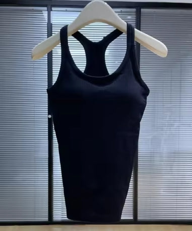 Solid Color Basic Ribbed Tank Tops Women#Zhuozhen  EBB