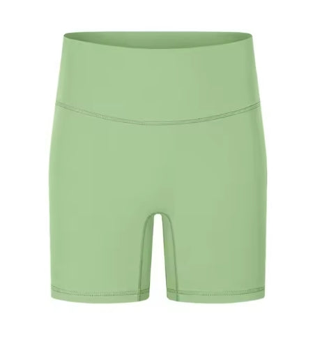 067 # High Waist Shorts Women Stretch Breathable Fitness Sports Leggings