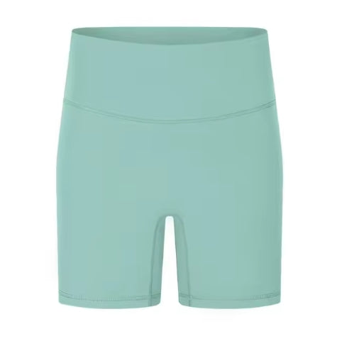 067 # High Waist Shorts Women Stretch Breathable Fitness Sports Leggings