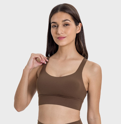 S2010 # Women Yoga Bra Back Cross # ZH-S2010