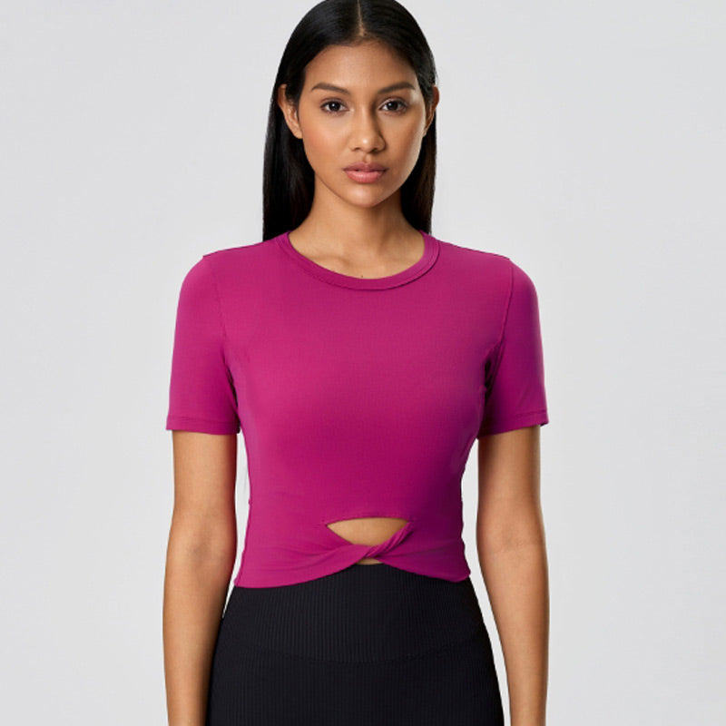 25059 #Cropped  T-shirts
