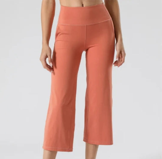 Women Slim Yoga Leggings Casual Flare Pants # GD-BFL2001-Leg