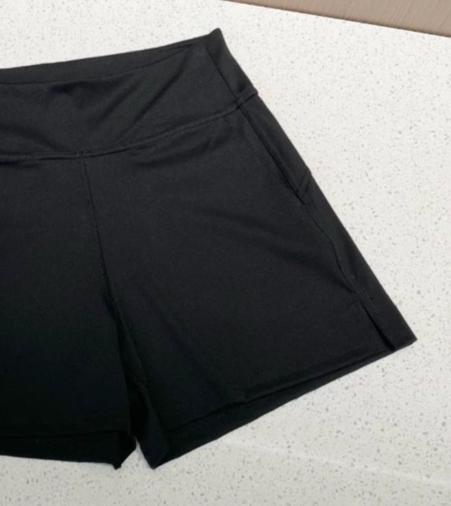 High Waist Women Shorts Stretch Sport Short-#-JIMOQV-0940