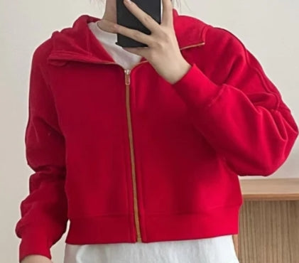 women Full zipper Hoodies