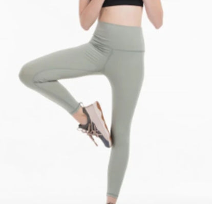 1038 # WOMEN SPORTY LEGGINGS 25'' # LEG