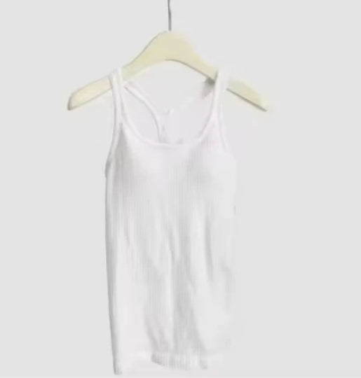 ribbed tank vest
