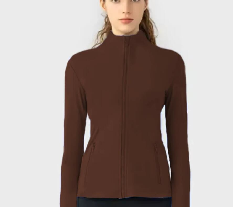 HB6S # Women Sporty Jacket Zipper Coat
