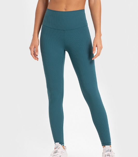 WOMEN RIBBED LEGGING#ZH-362 LEG
