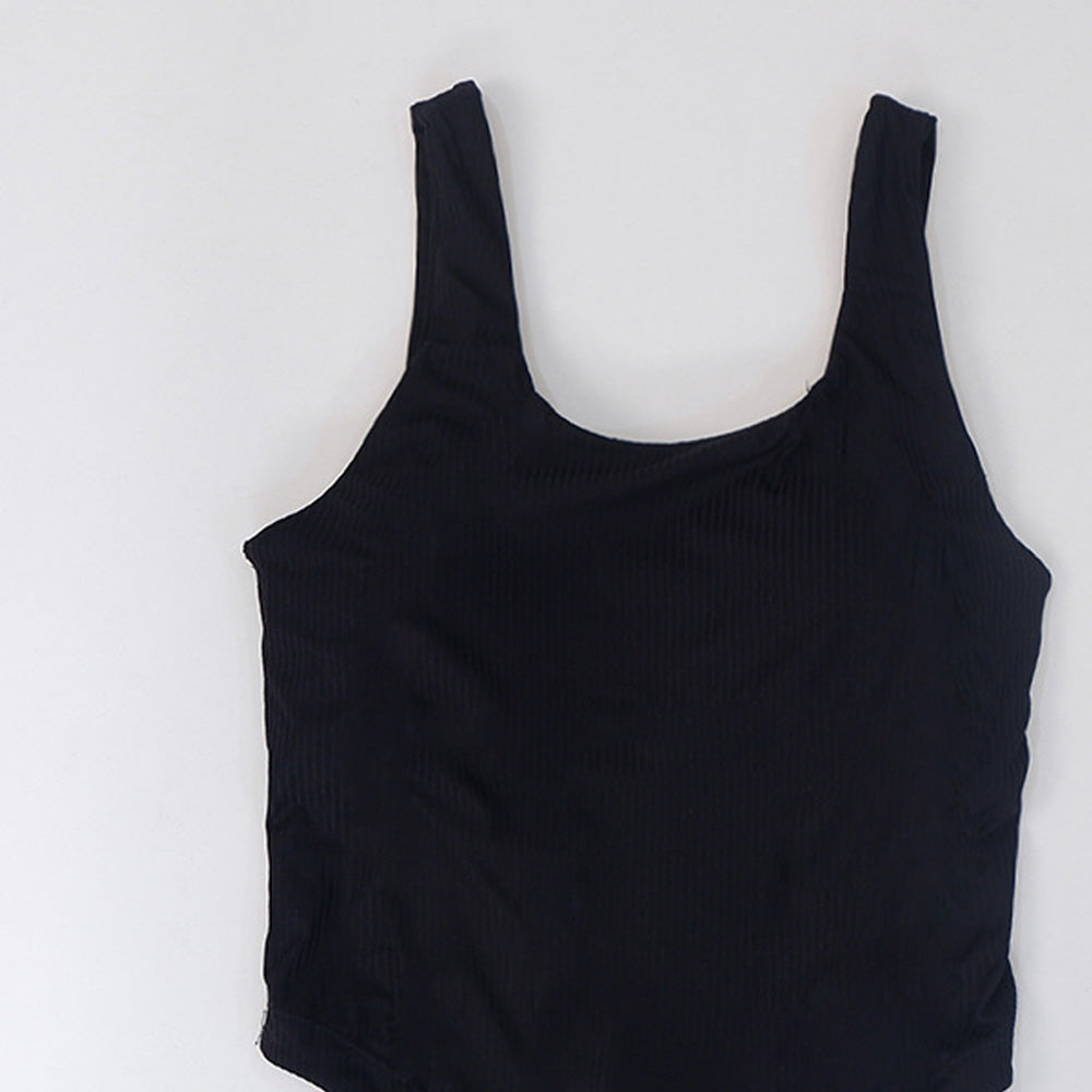 tank sport 4-way stretching ribbed Vest