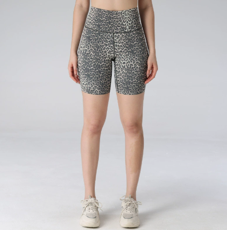 leopard bra short legging
