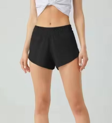 88240-2 # Summer shorts solid colors high waist shorts for women
