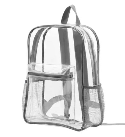 Transparent backpack