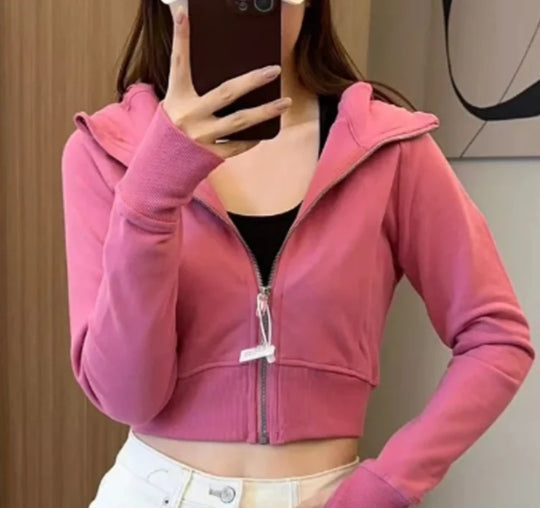 SHORT JACKETS NO FLEECE SWEATSHIRTS SPORT COAT #SHANGDONG-092