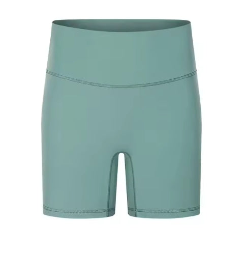 067 # High Waist Shorts Women Stretch Breathable Fitness Sports Leggings
