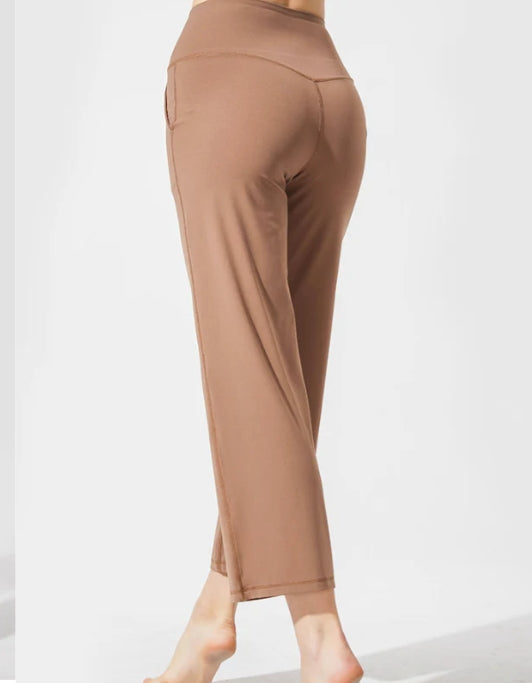 Women Slim Yoga Leggings Casual Flare Pants # GD-BFL2001-Leg