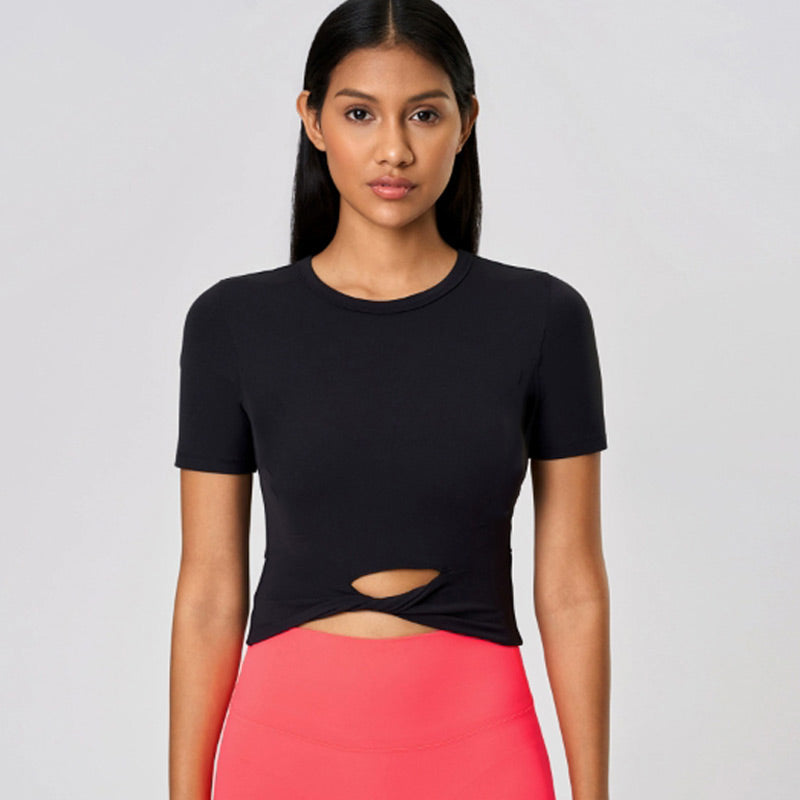 25059 #Cropped  T-shirts