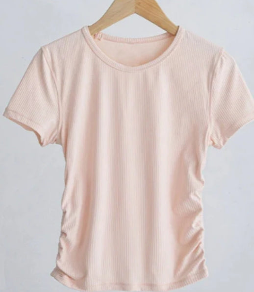 T588 # Ribbed T-Shirts