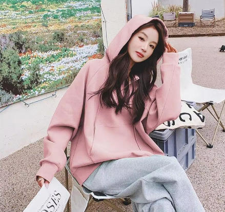 FLEECE PULLOVERS Half zipper hat # shangdong-058