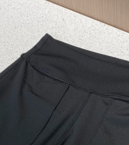 High Waist Women Shorts Stretch Sport Short-#-JIMOQV-0940