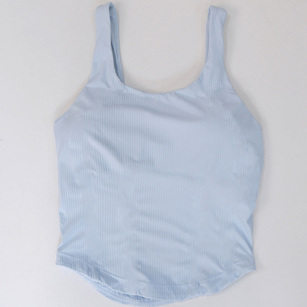 tank sport 4-way stretching ribbed Vest