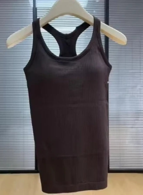 ribbed tank vest