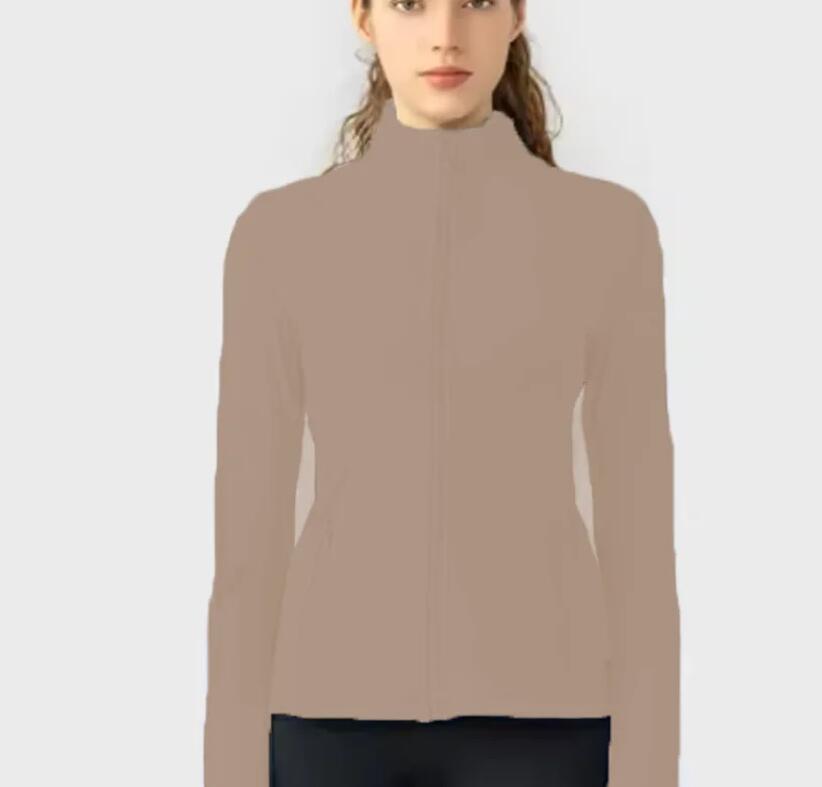 HB6S # Women Sporty Jacket Zipper Coat