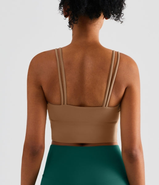 1491 # Fixed bra yoga straps tops #  HPWX1491