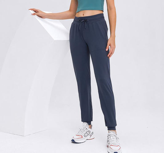 19069 # Drawstring Stretch Sport Sweatpants