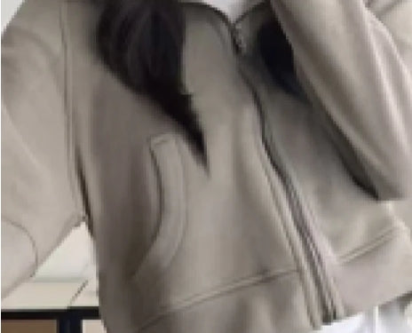 women Full zipper Hoodies