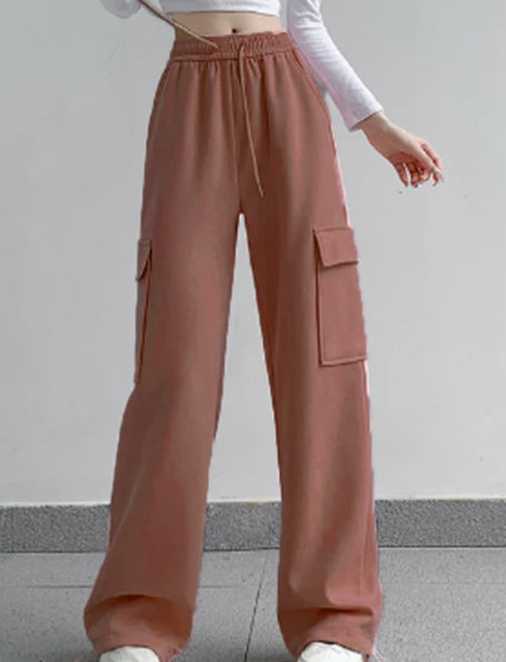WOMEN LOOSE CARGO PANTS