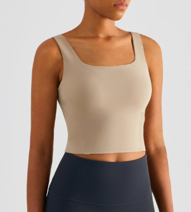 Women Sport Bra Fixed Yoga Vest #  HPWX1494