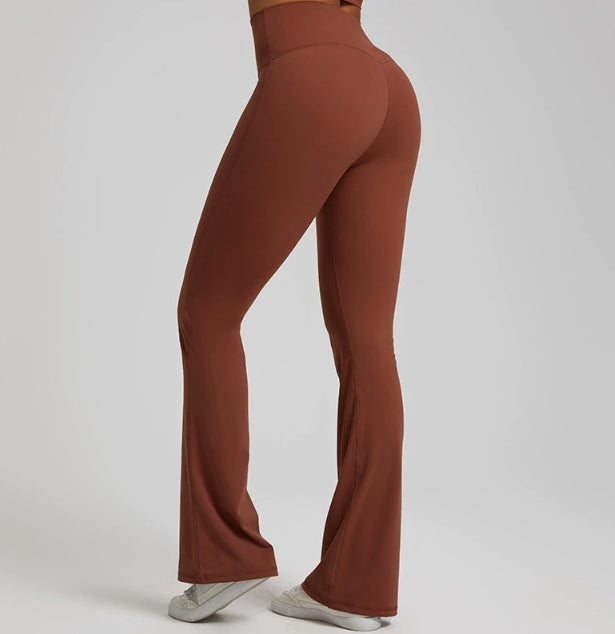FLARE LEGGINGS SPORT TROUSERS