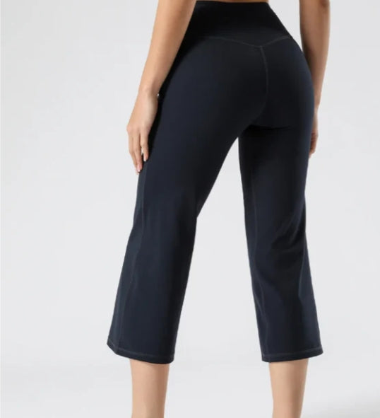 Women Slim Yoga Leggings Casual Flare Pants # GD-BFL2001-Leg