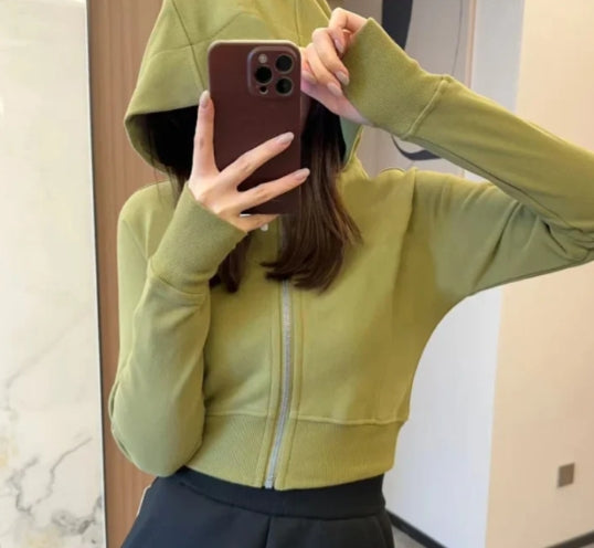 SHORT JACKETS NO FLEECE SWEATSHIRTS SPORT COAT #SHANGDONG-092
