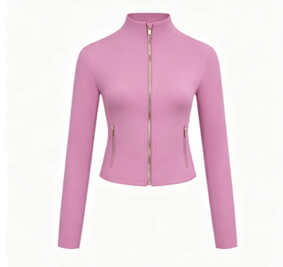 D-002 gold zipper jacket