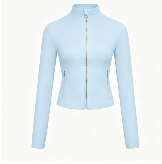 D-002 gold zipper jacket