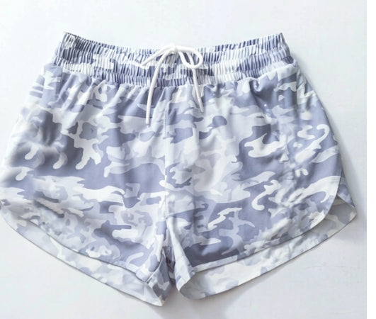 601 Camo and  leopard short‘’
