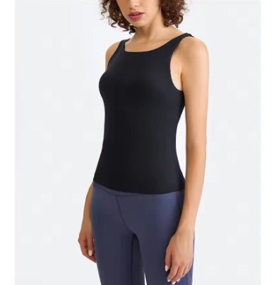 Deep U Neck Tank Tops