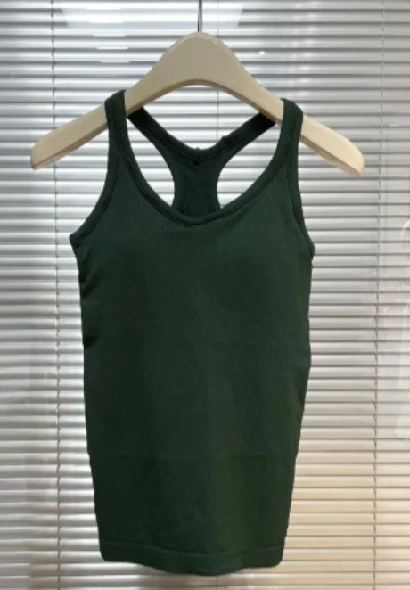 ribbed tank vest