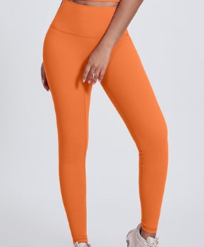 5021 # Women Yoga Leggings #Luo Qi-5021-Waist