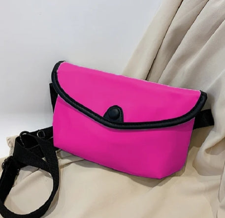 WOMEN'S CROSSBODY BAG NEW SPORTY 2L AND 5L NYLON WAISTBAG