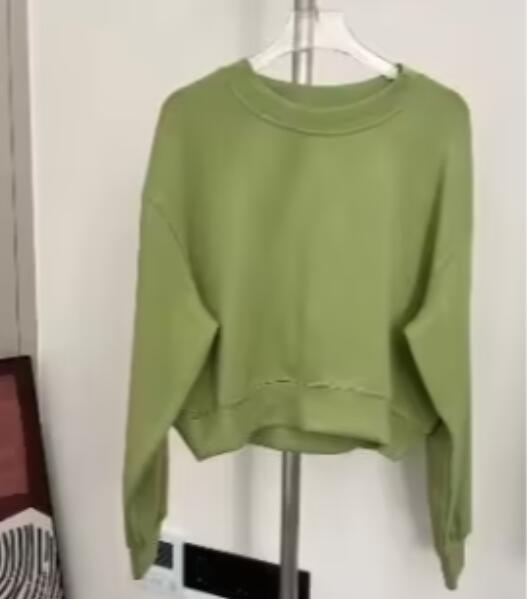 TOPS PULLOVER LONG-SLEEVED HOODIE women